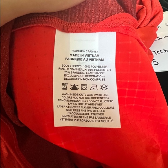 New Men’s Nike Trail Rise 365 red / orange Running Shirt DN4646-634 Outdoor - Picture 4 of 4